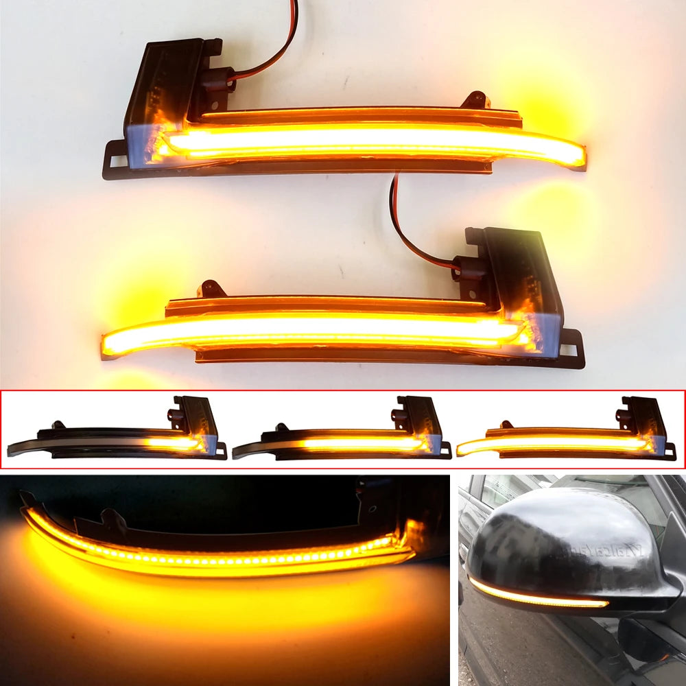 Dynamic LED Mirror Indicators - Fits Audi A3 / A4 / A5 / A6 / Q3