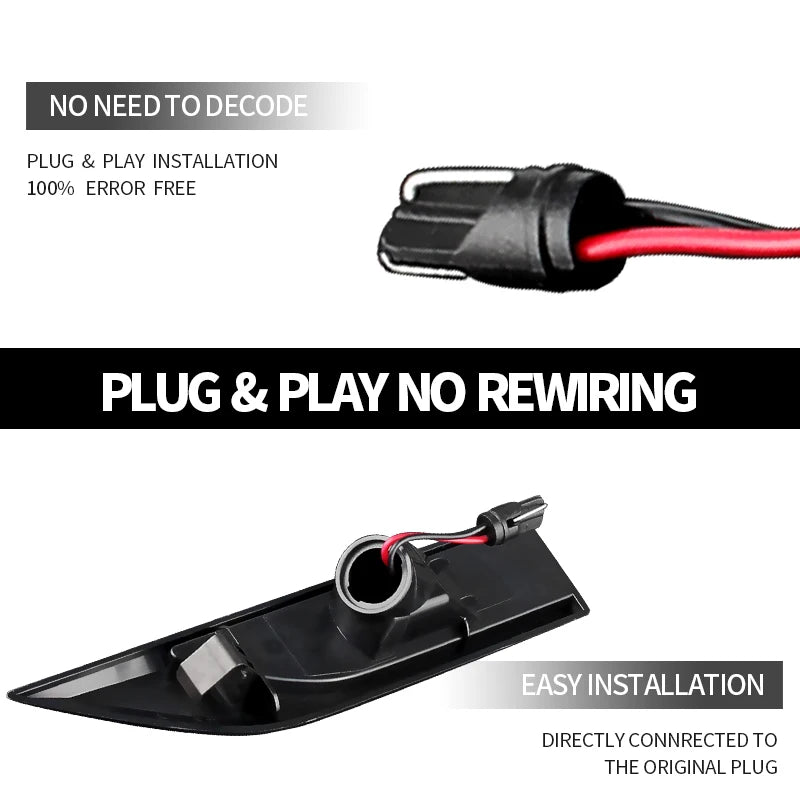 Dynamic LED Side Marker VW Caddy MK4 2015-2017