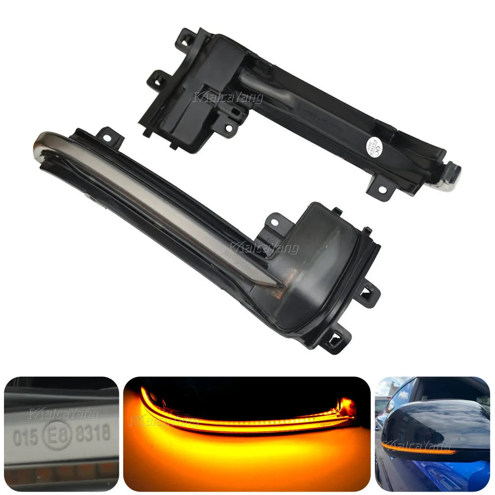 Dynamic LED Mirror Indicators - Fits Audi A3 / A4 / A5 / A6 / Q3