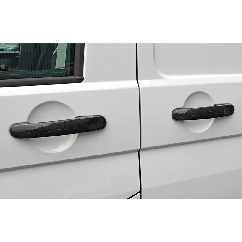 VW Caddy Carbon Fibre Door Handle Trim - 2003-2015