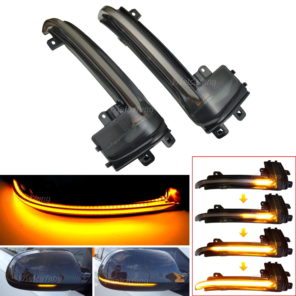 Dynamic LED Mirror Indicators - Fits Audi A3 / A4 / A5 / A6 / Q3