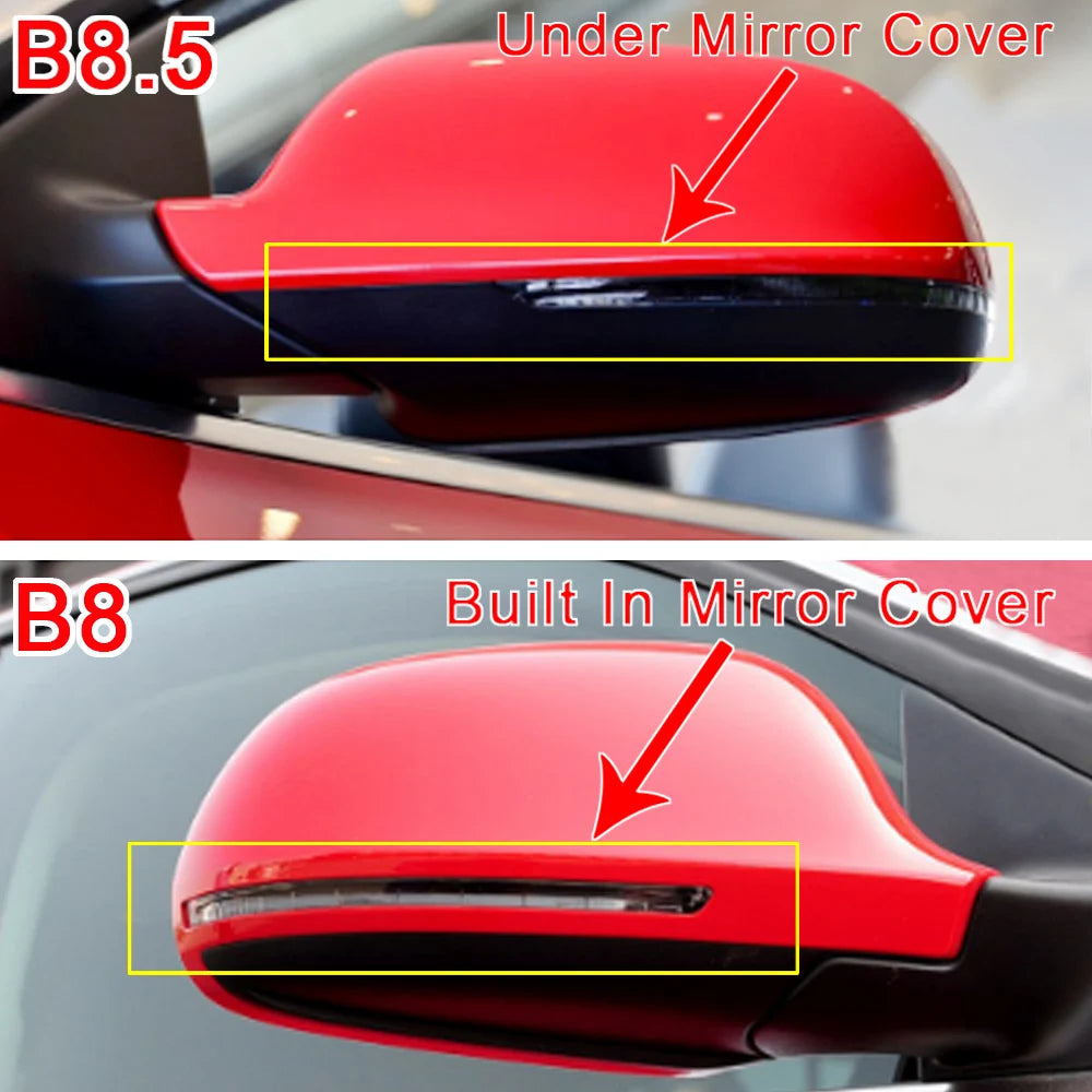 Dynamic LED Mirror Indicators - Fits Audi A3 / A4 / A5 / A6 / Q3