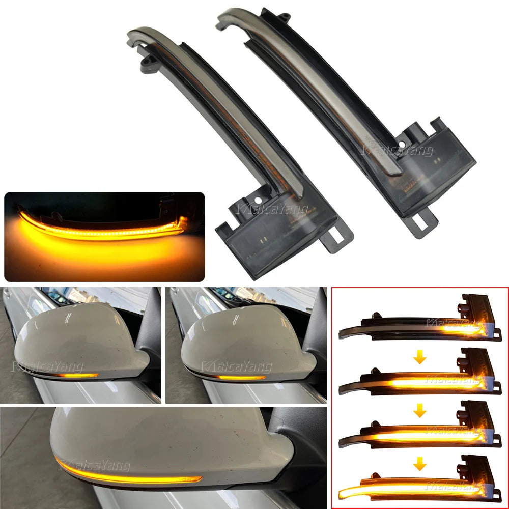 Dynamic LED Mirror Indicators - Fits Audi A3 / A4 / A5 / A6 / Q3