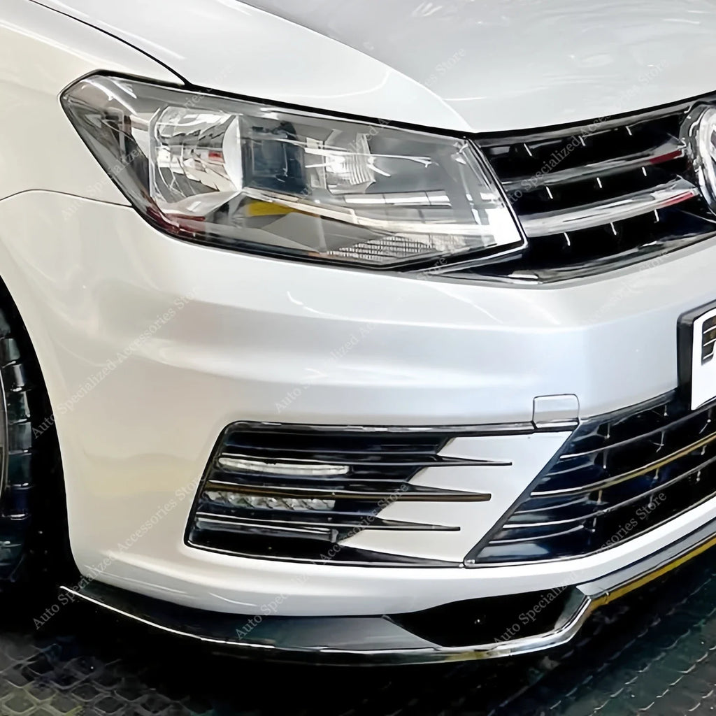 VW Caddy MK4 Front Bumper Lip Spoiler Splitter 2015-2020