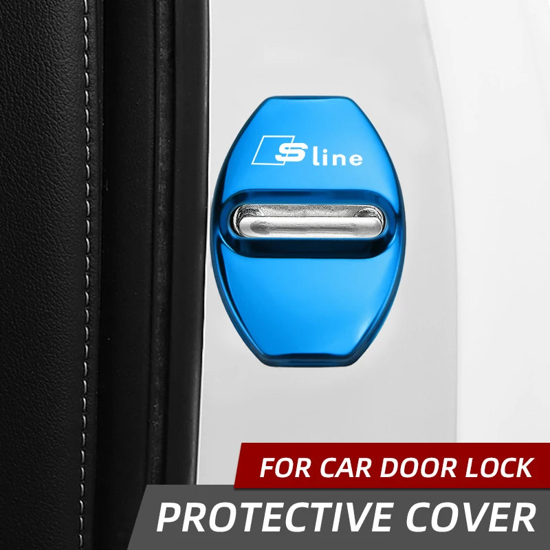 Door Lock Cover Case - Audi