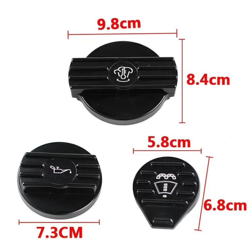 VW 1.8T/2.0T Black Caps
