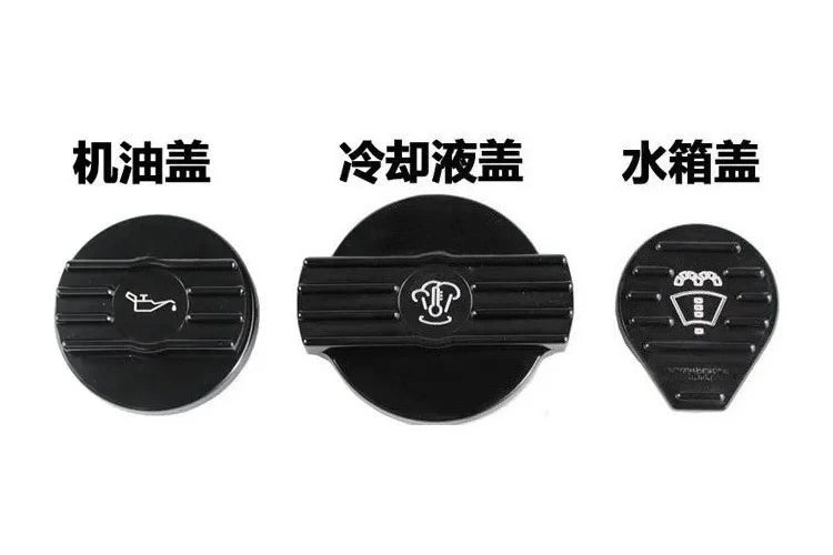 VW 1.8T/2.0T Black Caps