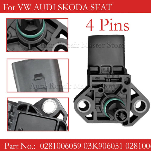 1.9 TDI 4 Bar Pressure Sensor