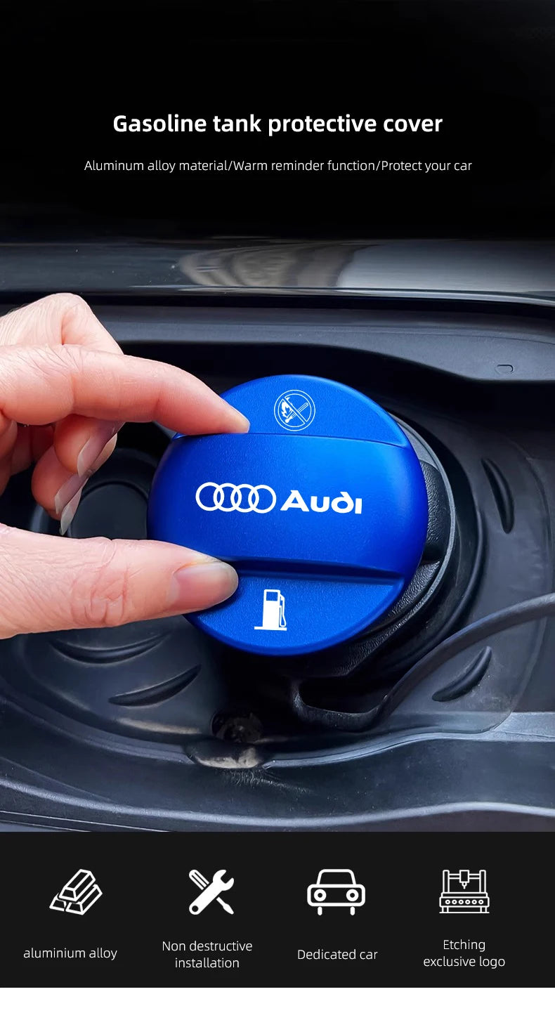 Audi Fuel Cap Cover - Fits most models.