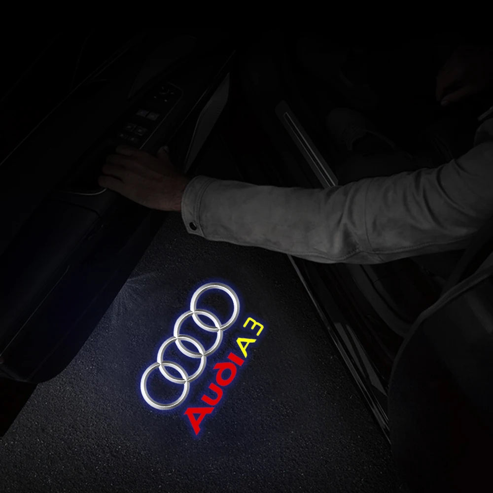 Audi Door Welcome Lights Led Projector Lamps