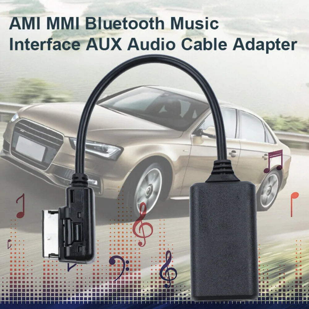 AMI MMI Bluetooth Music Interface AUX Audio Cable Adapter - Most Models