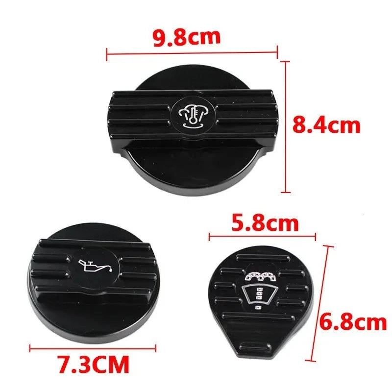 VW 1.8T/2.0T Black Caps