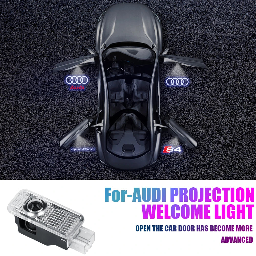Audi Door Welcome Lights Led Projector Lamps