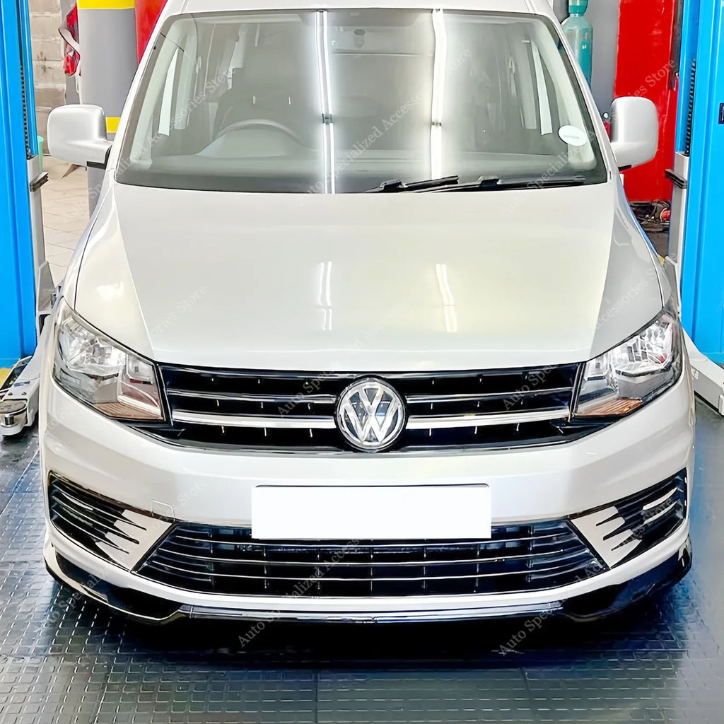 VW Caddy MK4 Front Bumper Lip Spoiler Splitter 2015-2020