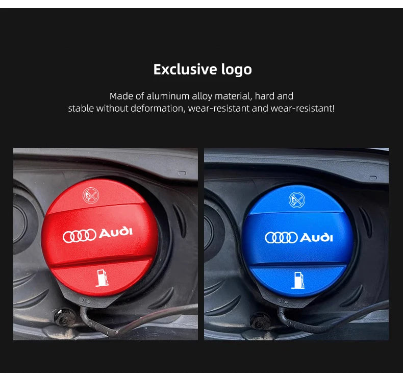 Audi Fuel Cap Cover - Fits most models.