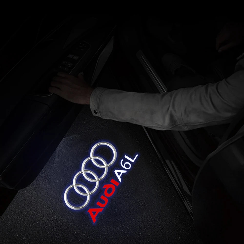 Audi Door Welcome Lights Led Projector Lamps