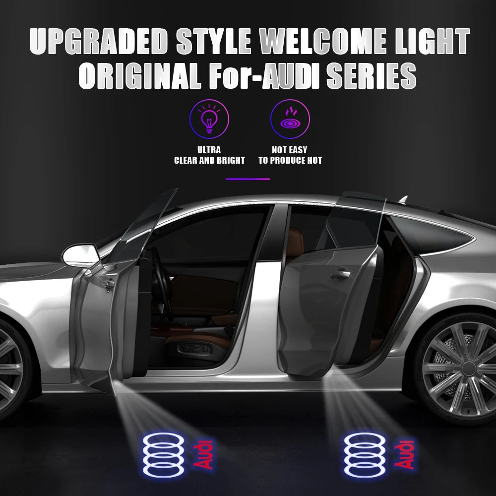 Audi Door Welcome Lights Led Projector Lamps