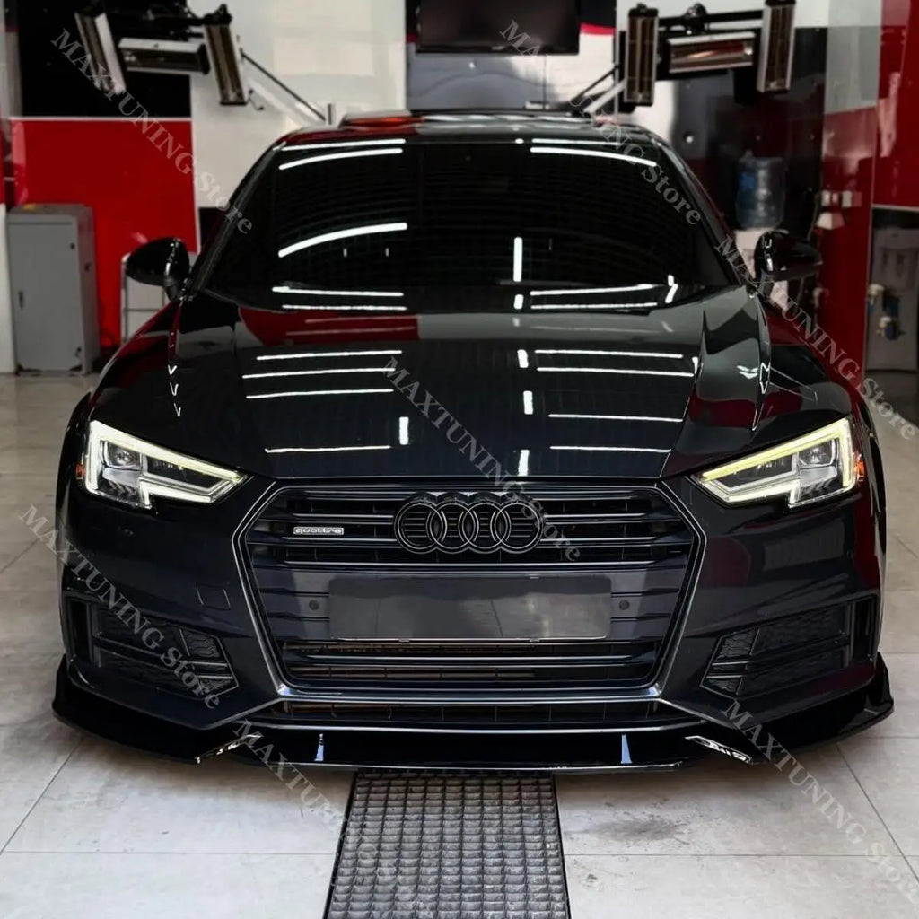 S-Line Front Lip Splitter - Fits Audi A4 B9 S-Line